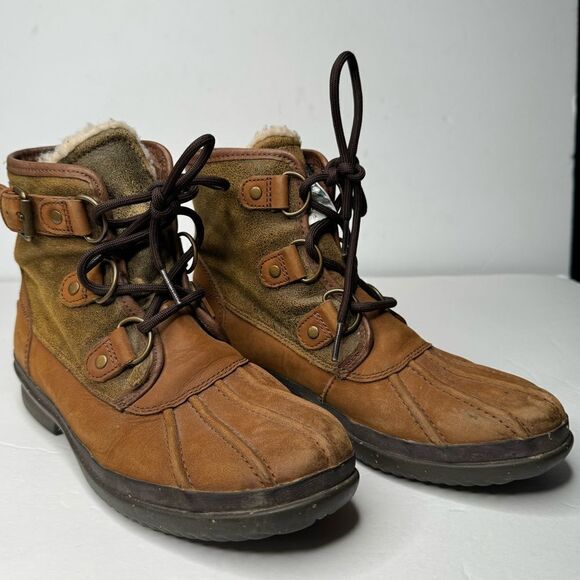 Ugg lace up boots size 6 - Picture 1 of 10
